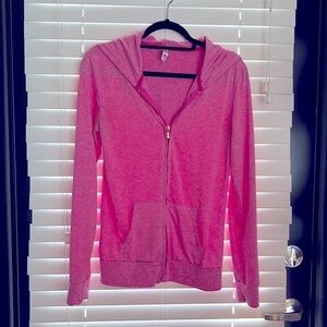 Super Cute and Casual Soft Pink Zip up Hoody! 👚🛍️